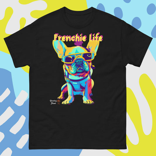 Men's and Women's classic tee Frenchie Life