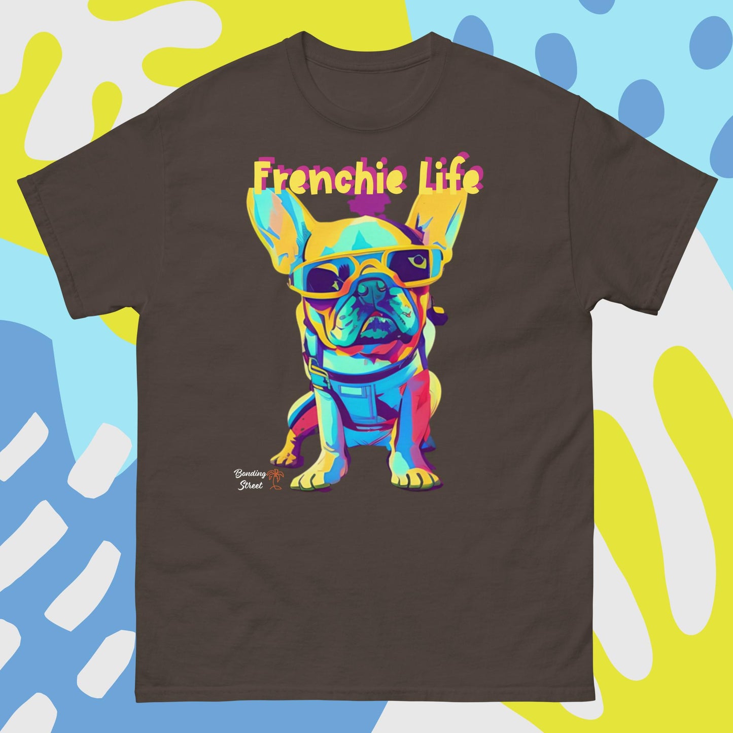 Men's and Women's classic tee Frenchie Life