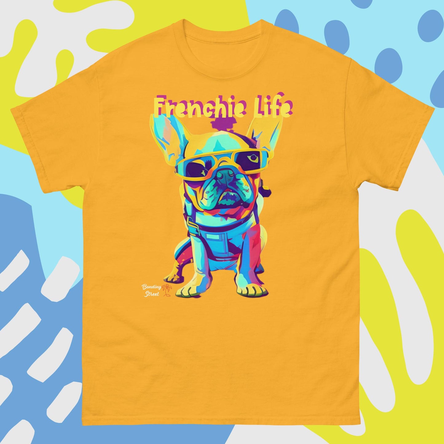 Men's and Women's classic tee Frenchie Life