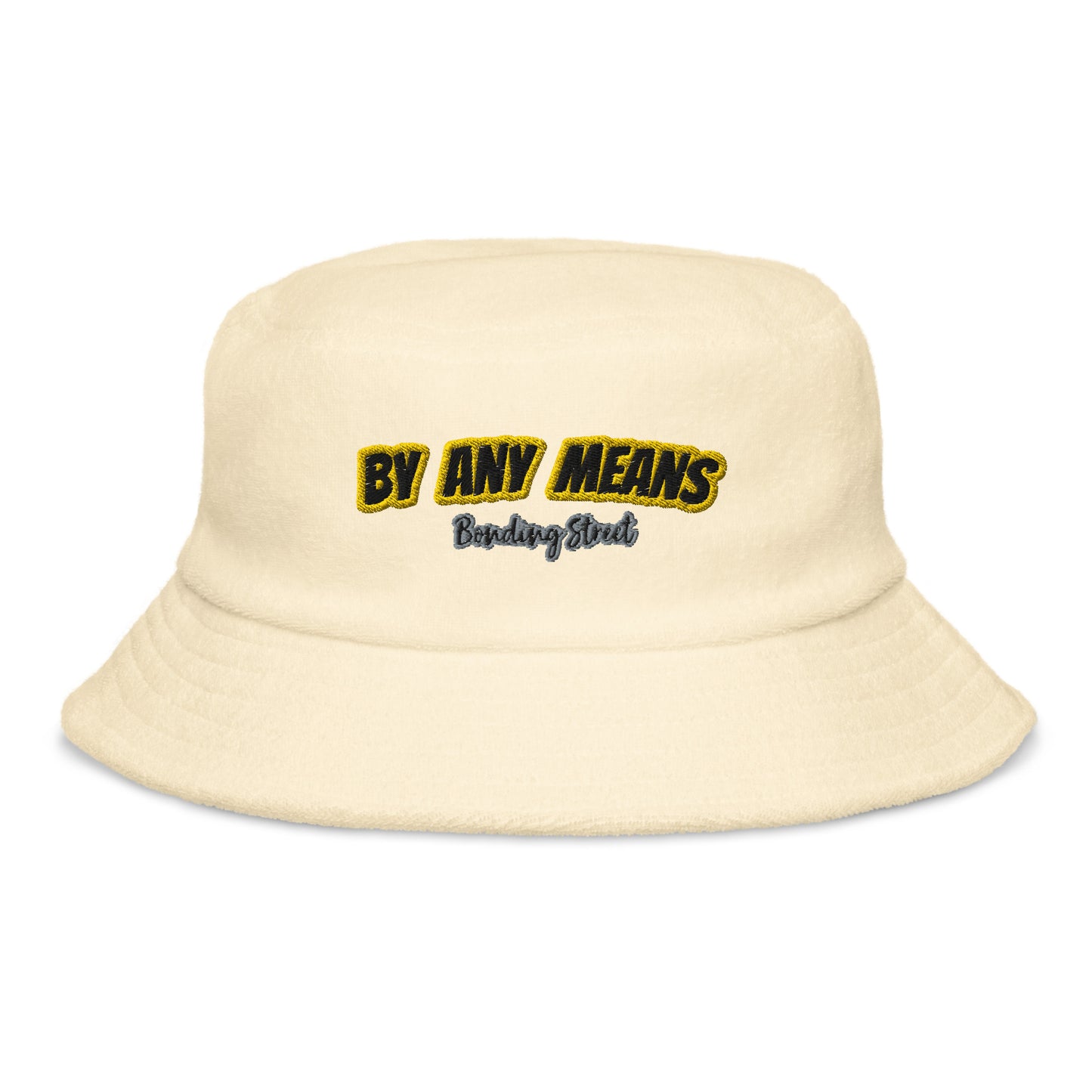 Cloth bucket hat By Any Means B.S.