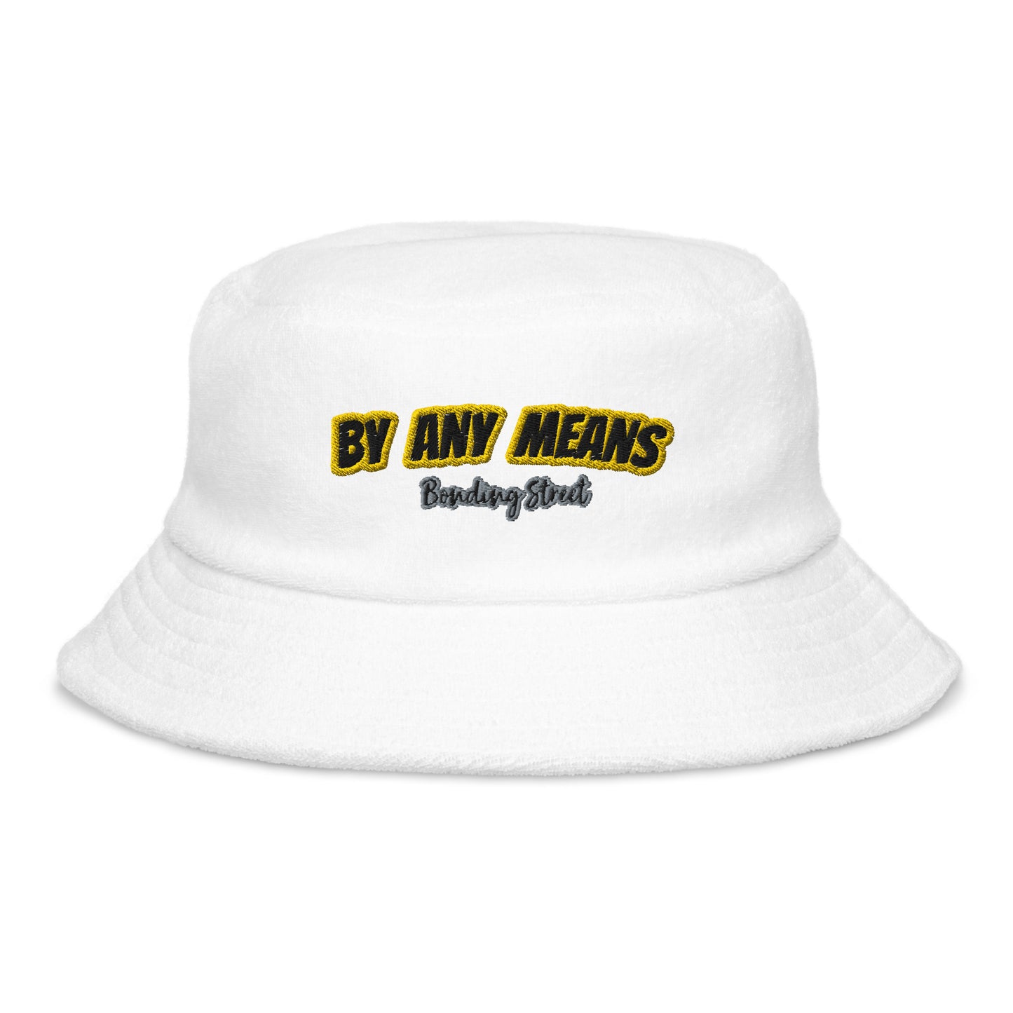 Cloth bucket hat By Any Means B.S.